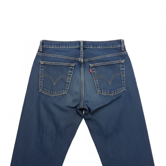 Levi's Women’s Deep Indigo classic relaxed 14M Jeans - Picture 2 of 5